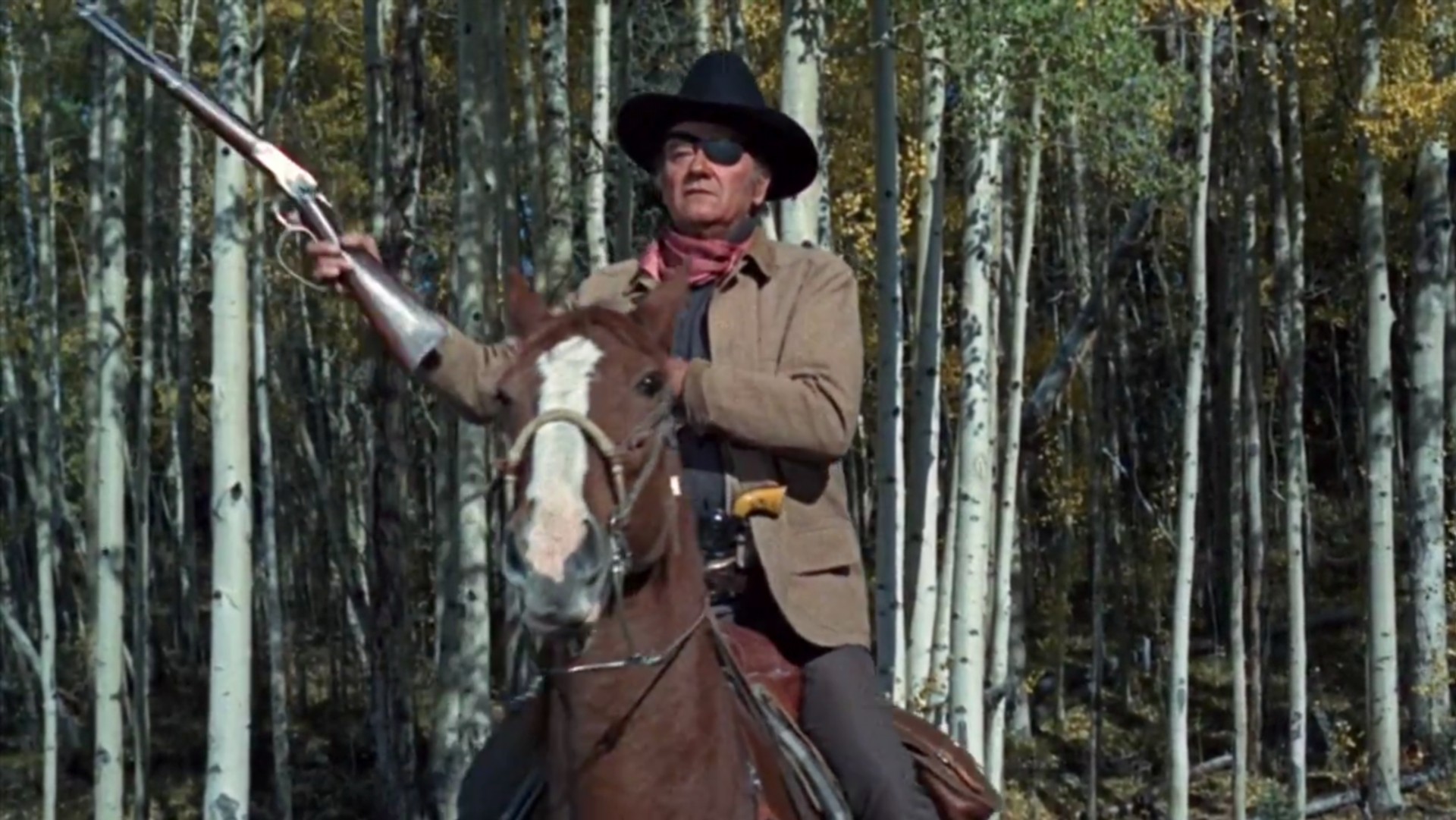 The Duke earned his only Academy Award for "True Grit" Photography: Paramount Pictures