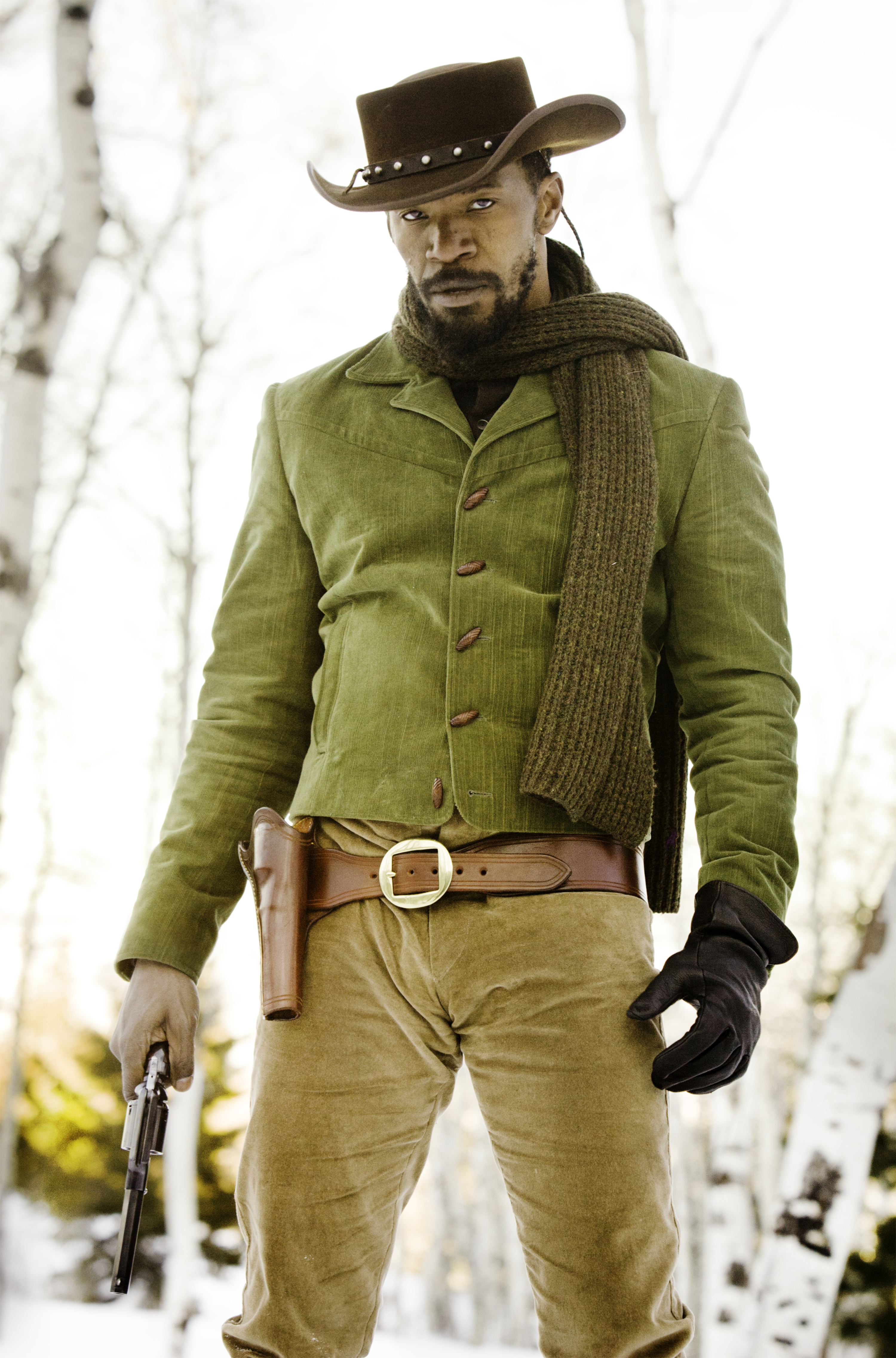 JAMIE FOXX stars in DJANGO UNCHAINED