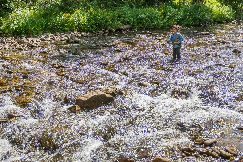 Fly fishing