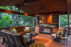 renovated outdoor patio