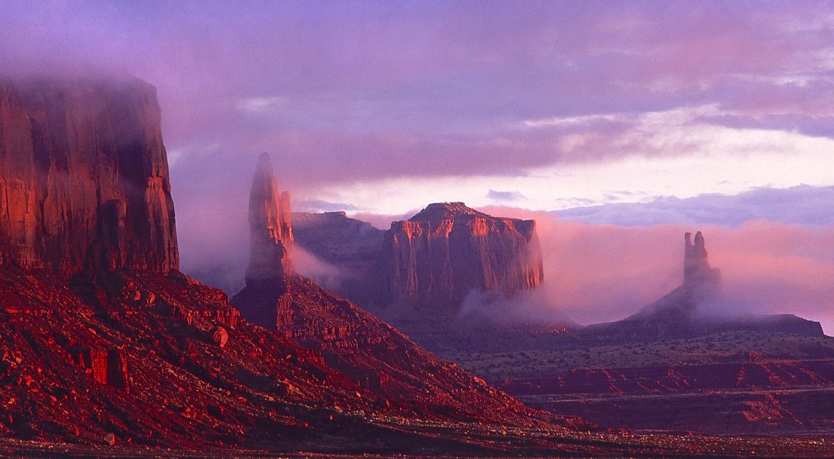 America’s Outback by John Annerino: First Light Monument Valley