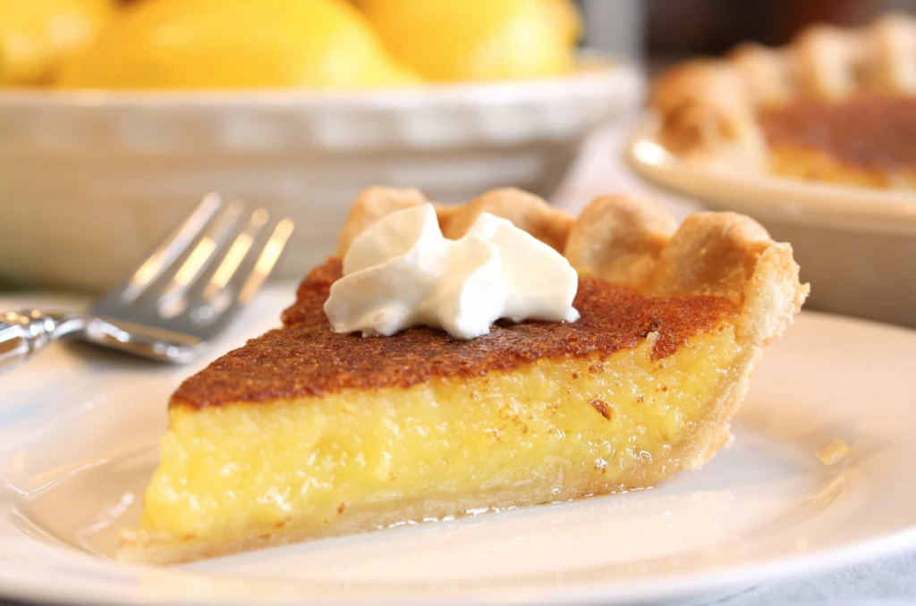Easter Recipes-Lemon Chess Pie