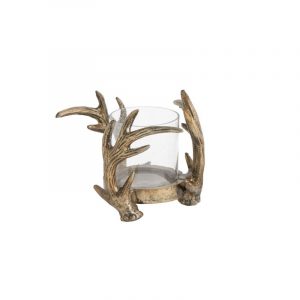 Antler Candleholder 5.5in