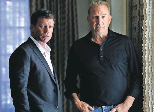 Taylor Sheridan and Kevin Costner