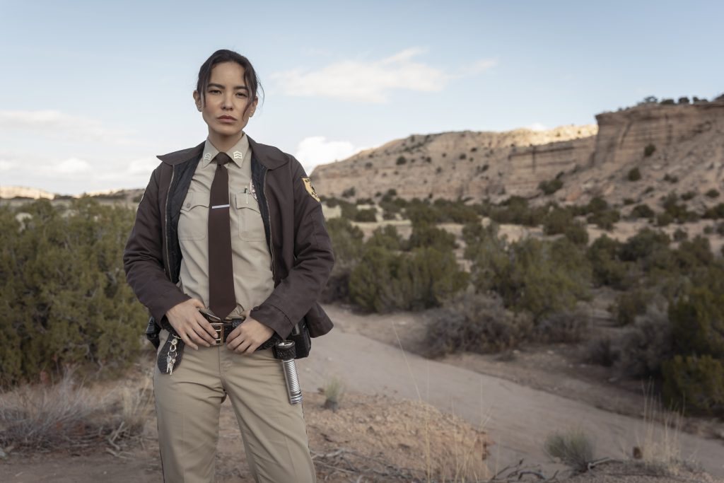 Jessica Matten in "Dark Winds"