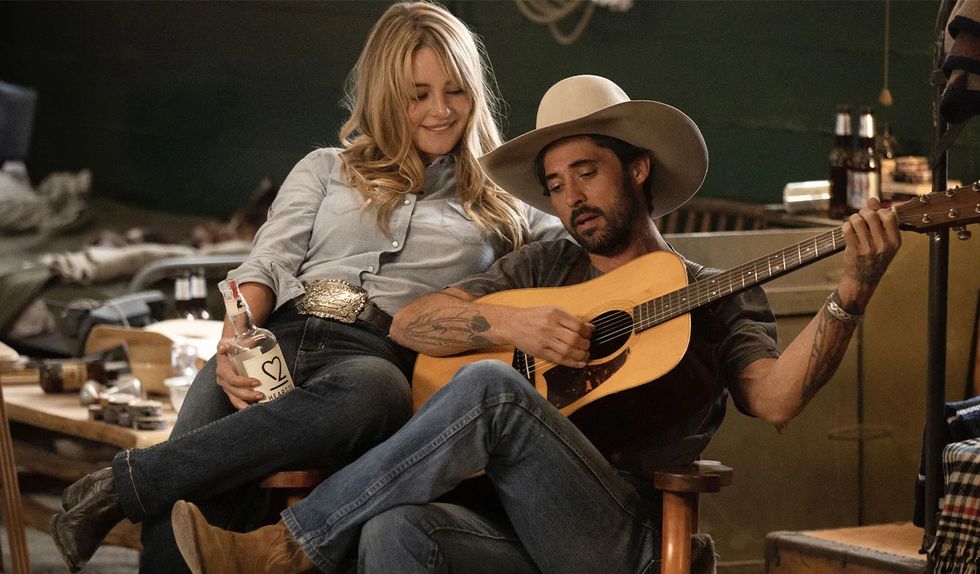 Hassie Harrison and Ryan Bingham