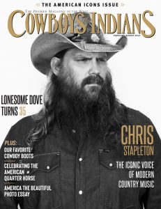 Chris Stapleton cover of Cowboys & Indians Magazine