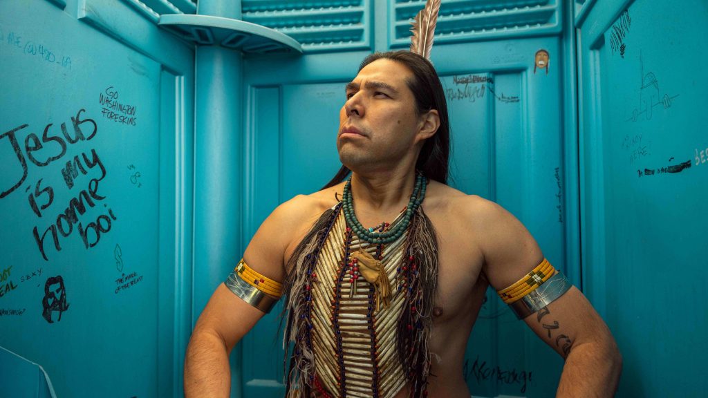 Dallas Goldtooth in Reservation Dogs