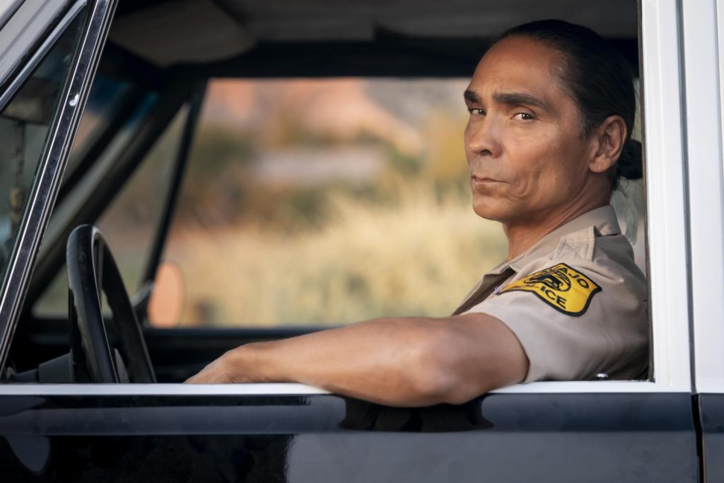 Zahn McClarnon in "Dark Winds"