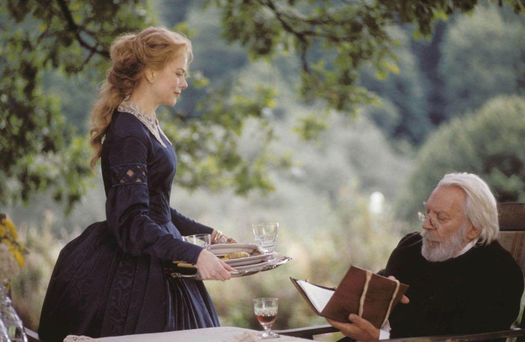 Nicole Kidman and Donald Sutherland in "Cold Mountain"