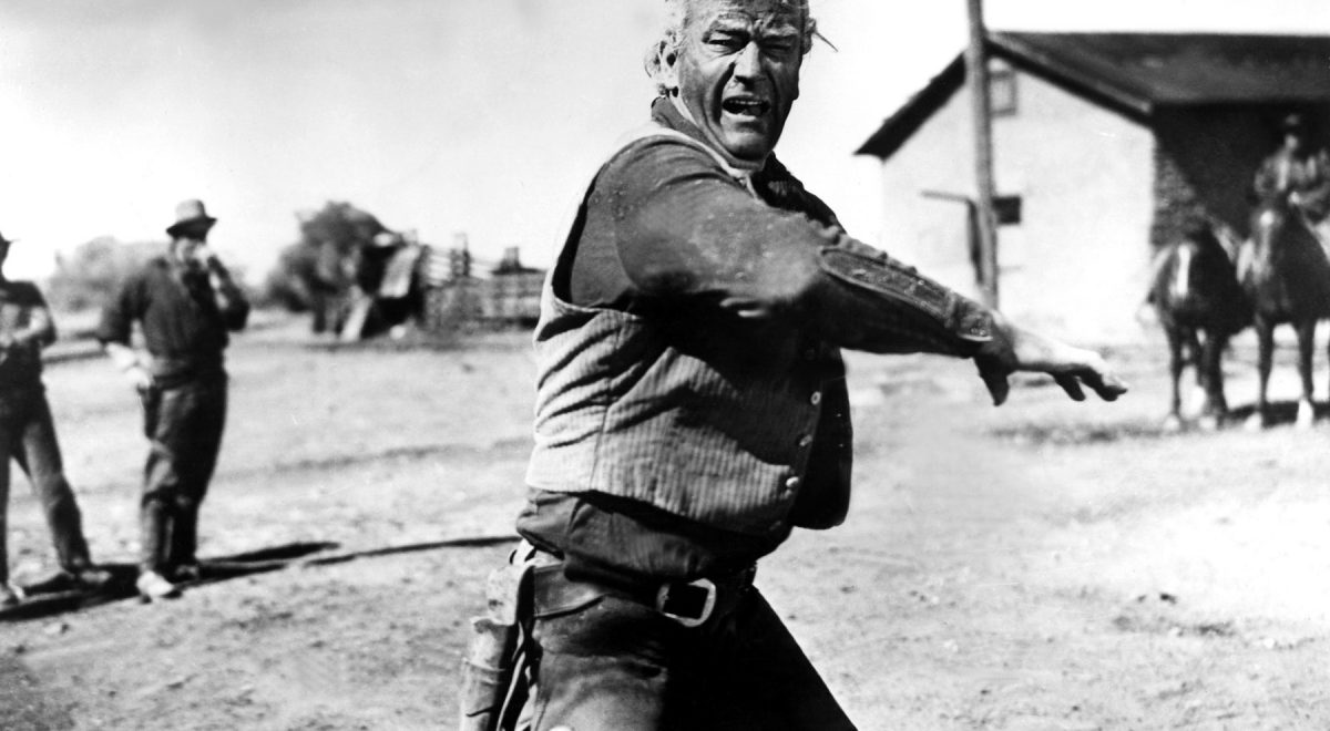 John Wayne in "Red River"