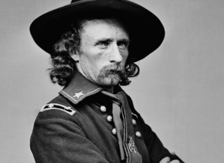 Lt. Col. George Custer, photographed by Mathew Brady