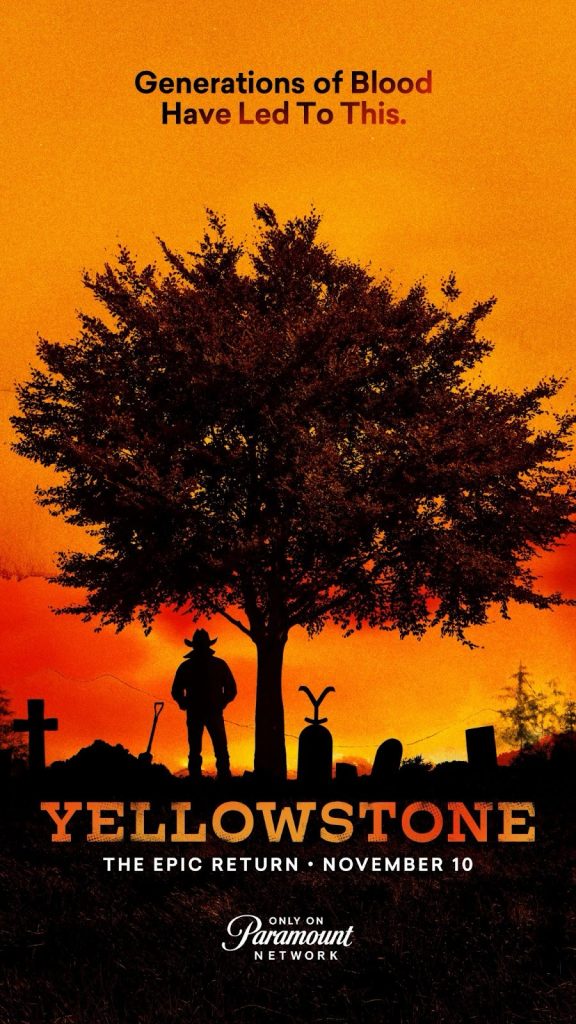 "Yellowstone" poster