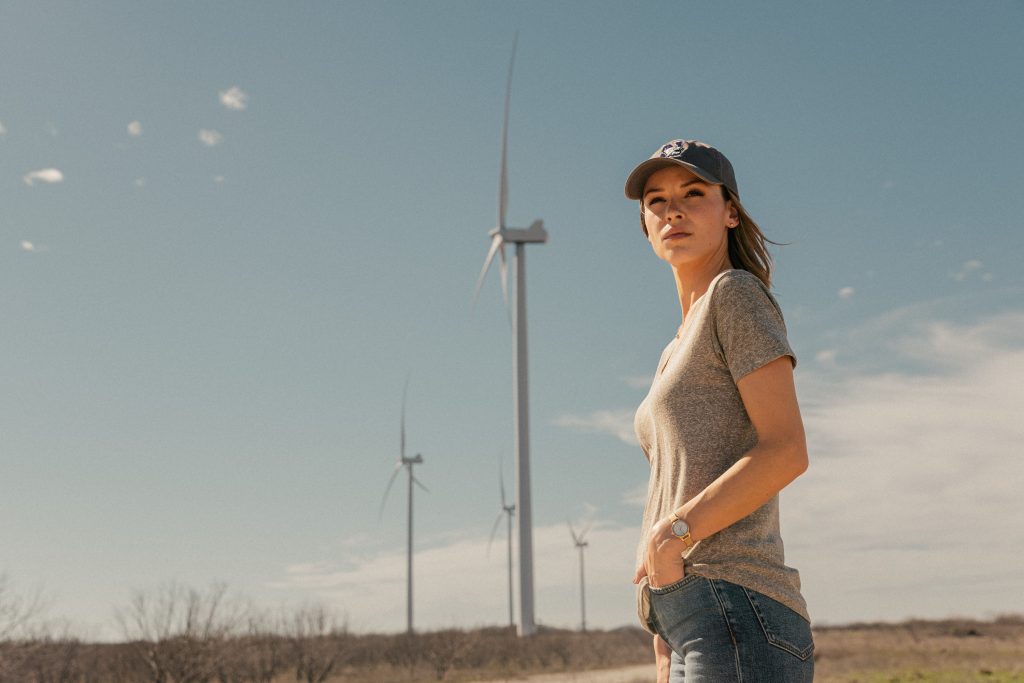 Kayla Wallace as Rebecca Savage in "Landman"