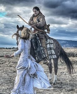 Isabel May and Jeremy Gauna in "1883"