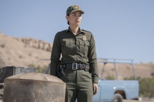 Jessica Matten as Bernadette Manuelito in "Dark Winds"