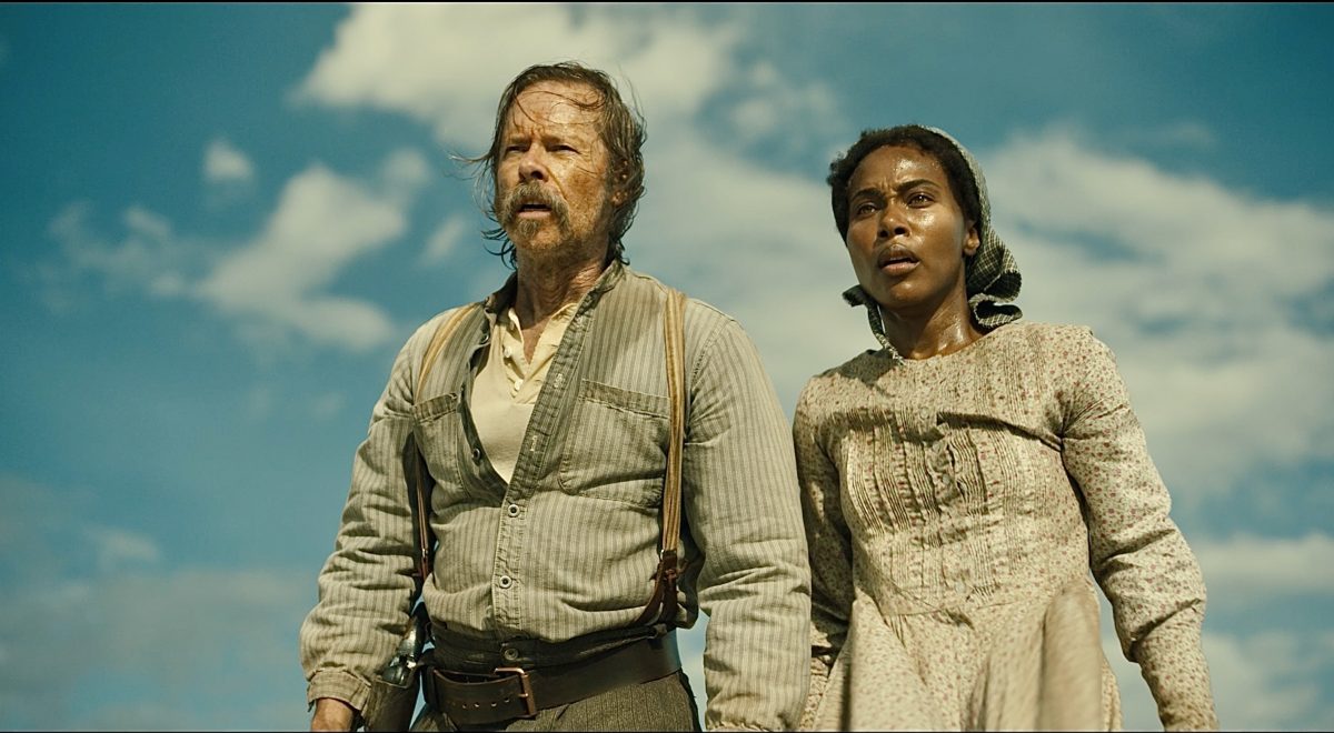 Guy Pearce and DeWanda Wise in "Killing Faith"