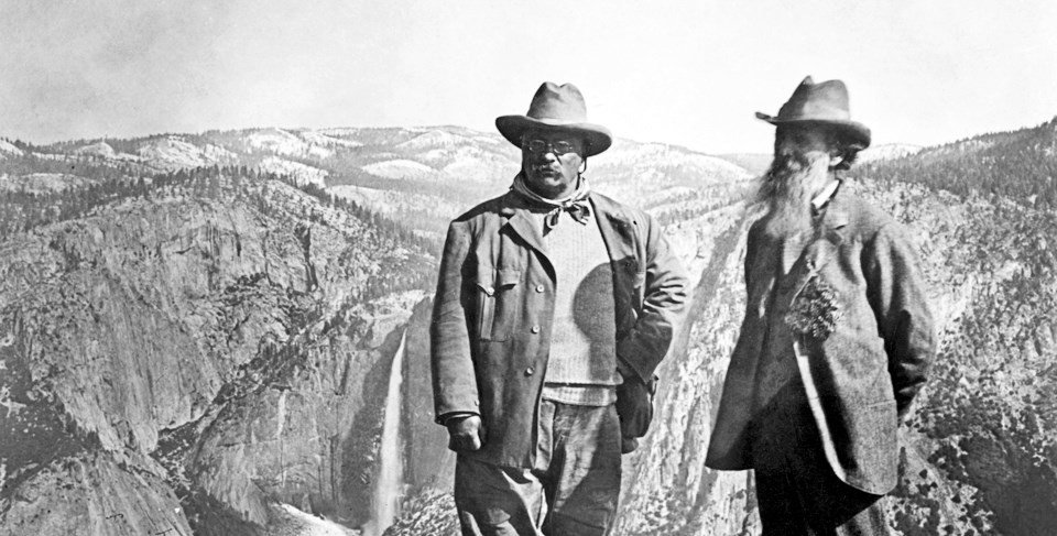 Theodore Roosevelt and John Muir