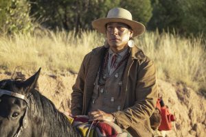 Michael Spears as Runs His Horse in "1923"