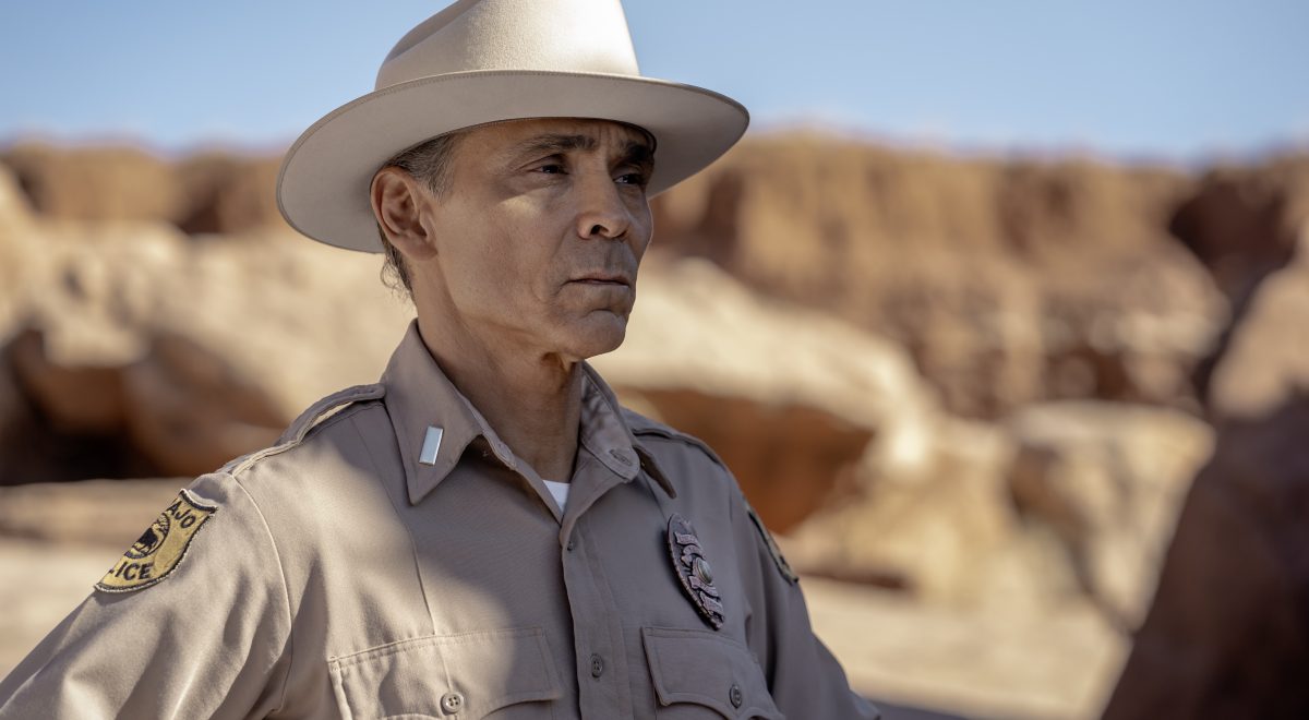 Zahn McClarnon in "Dark Winds"