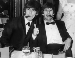 George Harrison and Ringo Starr